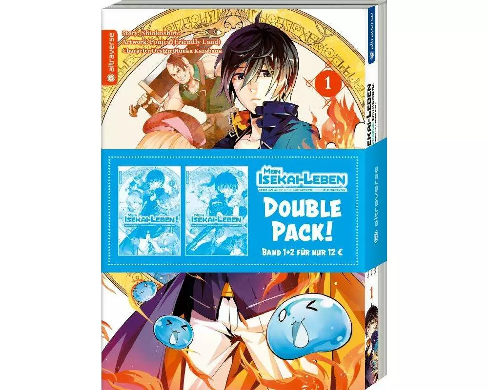 Mein Isekai-Leben - Mit der Hilfe von Schleimen zum mächtigsten Magier einer anderen Welt Double Pack 01 & 02