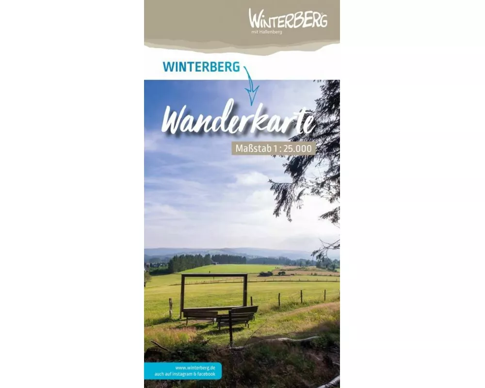 Wanderkarte Ferienwelt Winterberg
