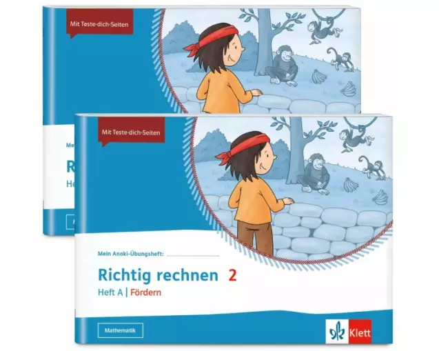 Mein Anoki-Übungsheft - Paket Richtig rechnen 2. Fördern