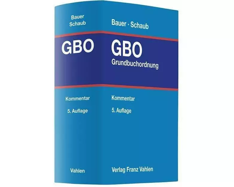 Grundbuchordnung. GBO