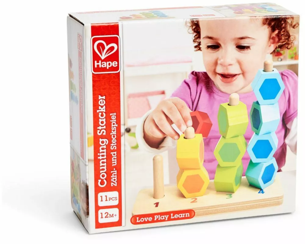 Zähl- und Steckspiel