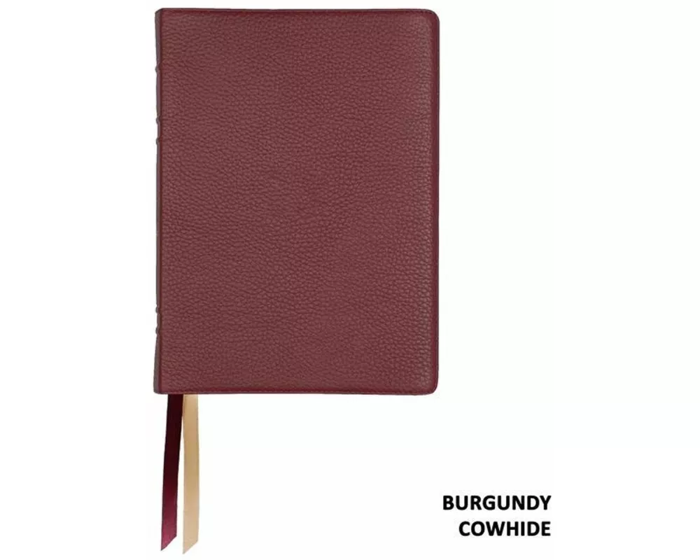 Lsb Giant Print Reference Edition, Paste-Down Burgundy Cowhide