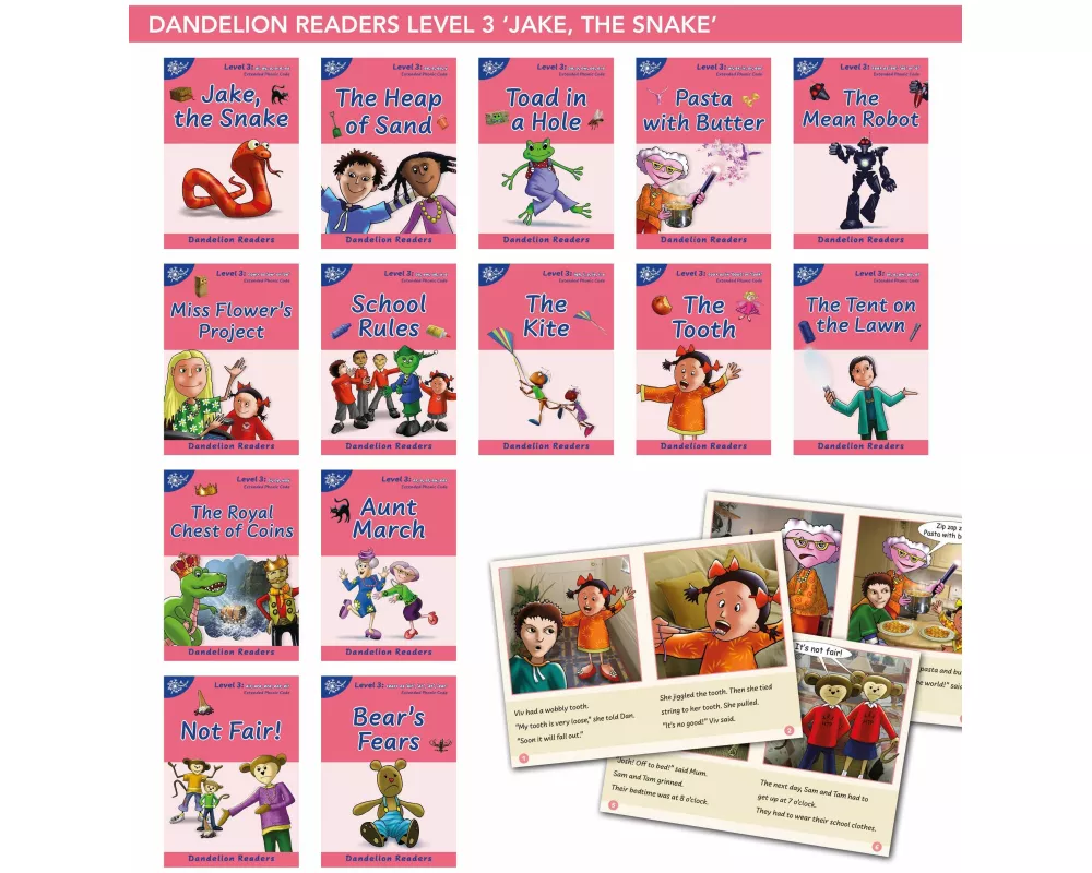 Phonic Books Dandelion Readers Vowel Spellings Level 3