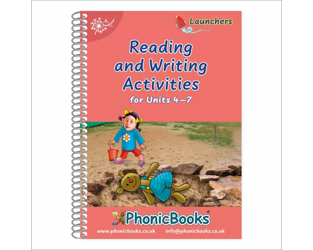 Phonic Books Dandelion Launchers Reading and Writing Activities Units 4-7