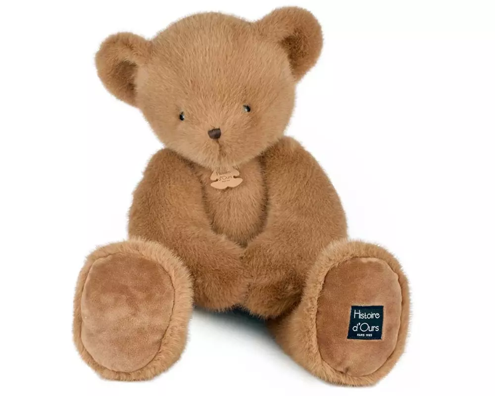 DouDou et compagnie Bär Clémentin 60 cm, Karamell