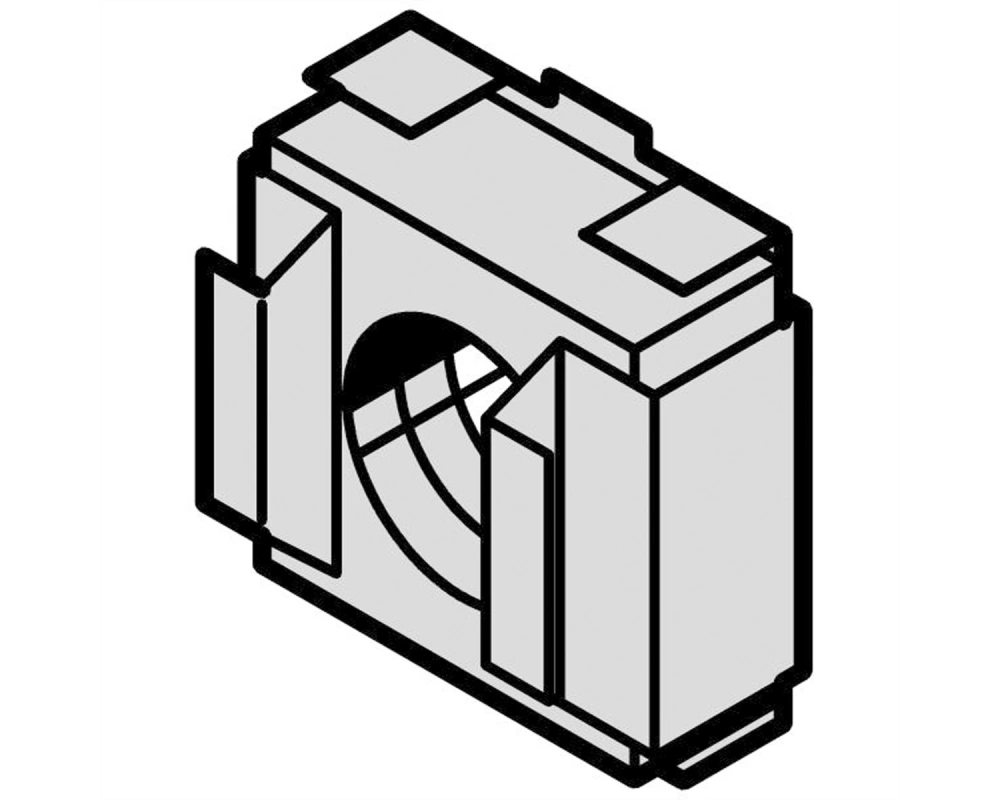 SCHROFF Käfigmutter M6 - KAEFIGMUTTERN M6/2,5 100STK
