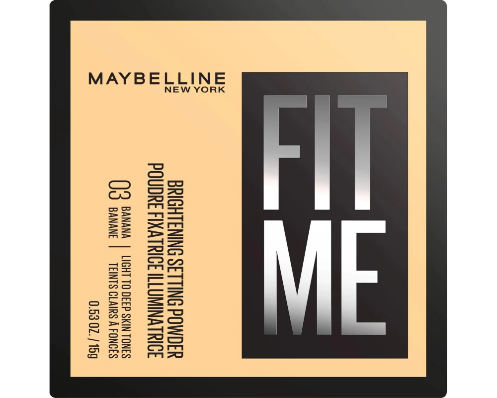 Maybelline Puder Fit Me Loose Setting 03 Banana