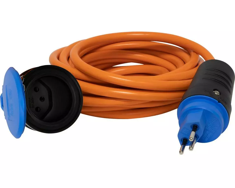 Brennenstuhl Verlängerungskabel 10 m T13 - T13 Orange
