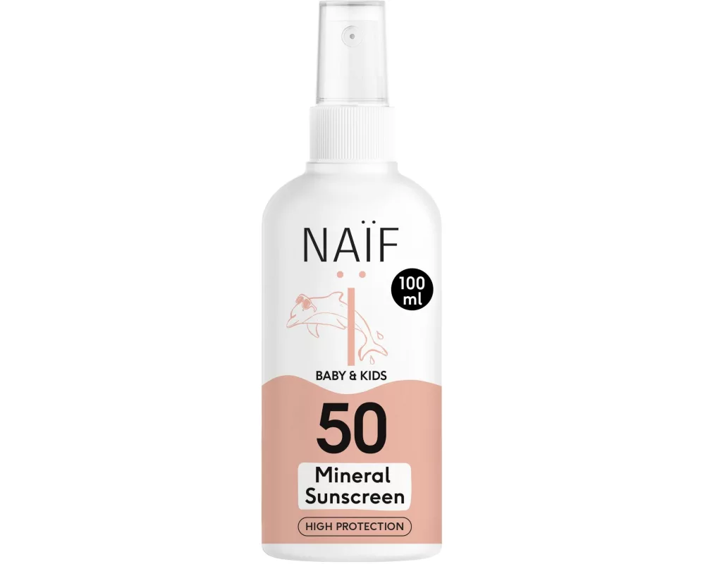 NAÏF Sonnenspray Mineral Baby & Kids SPF50 100 ml
