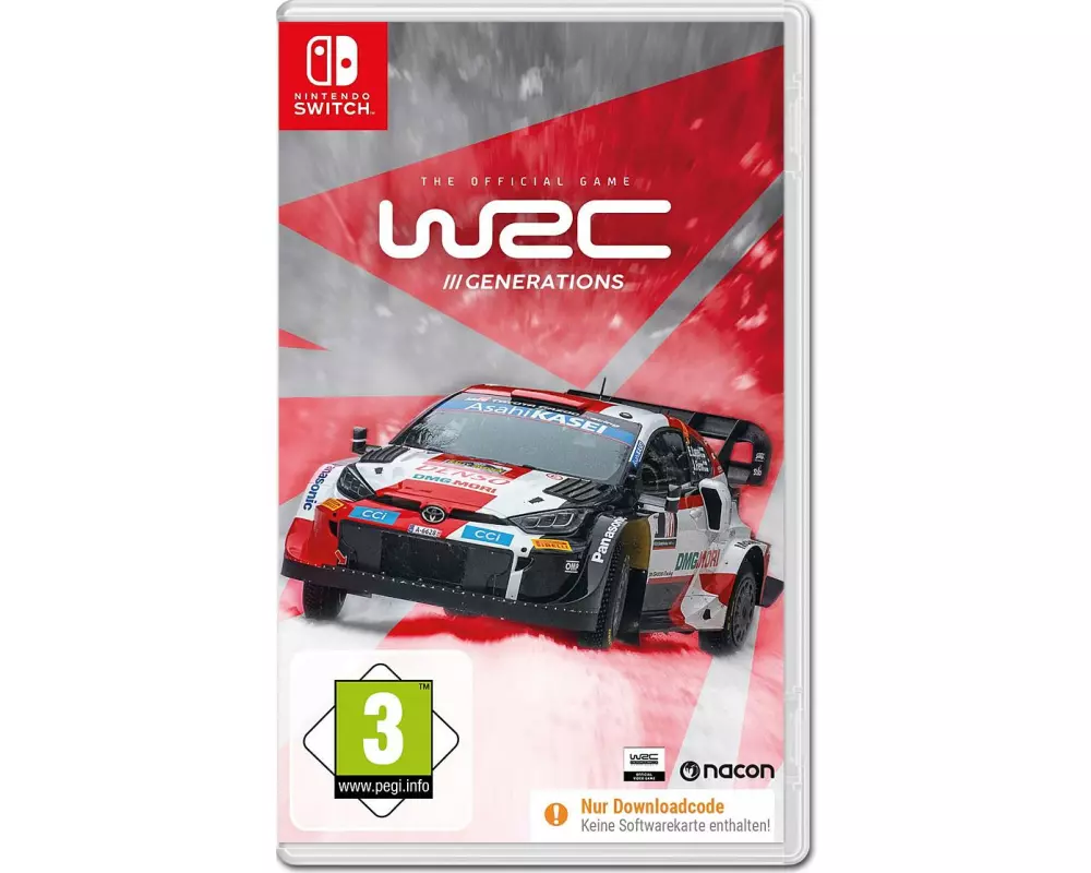 Nacon Rennspiel WRC Generations (Code in a Box)