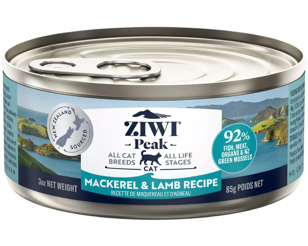 ZIWI Peak Nassfutter Makarele und Lamm Dose 85 g