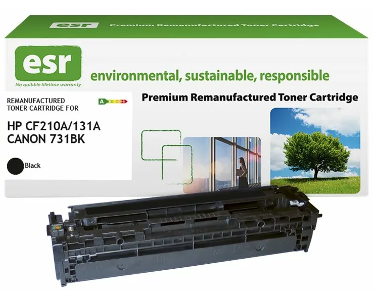 ESR Toner cartridge compatible with HP CF210A black remanufactured 1.600 pages