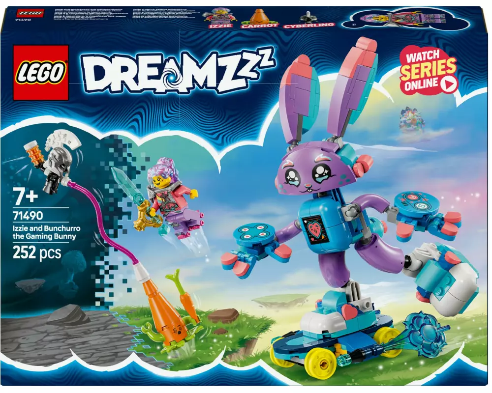 LEGO® DreamZzz Izzie und Bunchurro der Gaming-Hase 71490