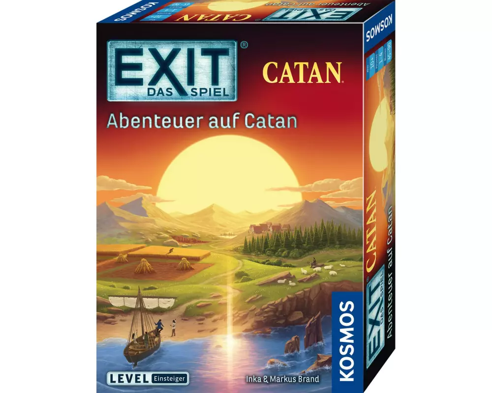 Kosmos Kennerspiel EXIT Abenteuer auf Catan (E)