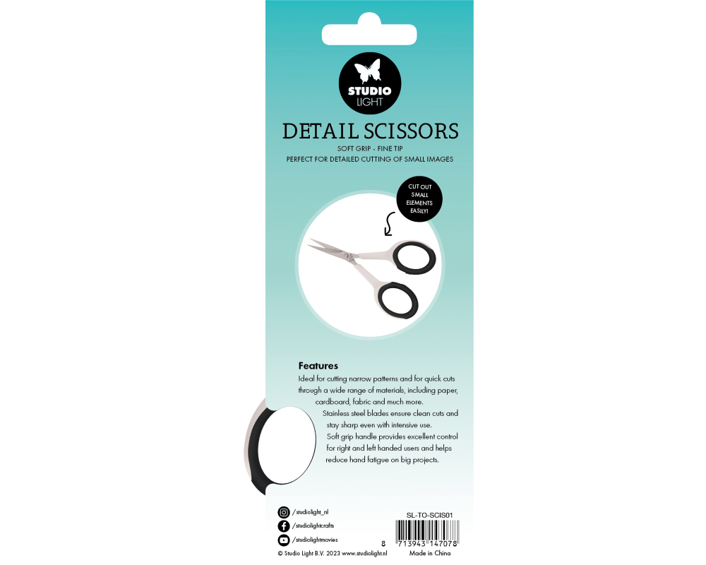 SIZZIX Detail Schere 6x10.4x0.5cm SCIS01