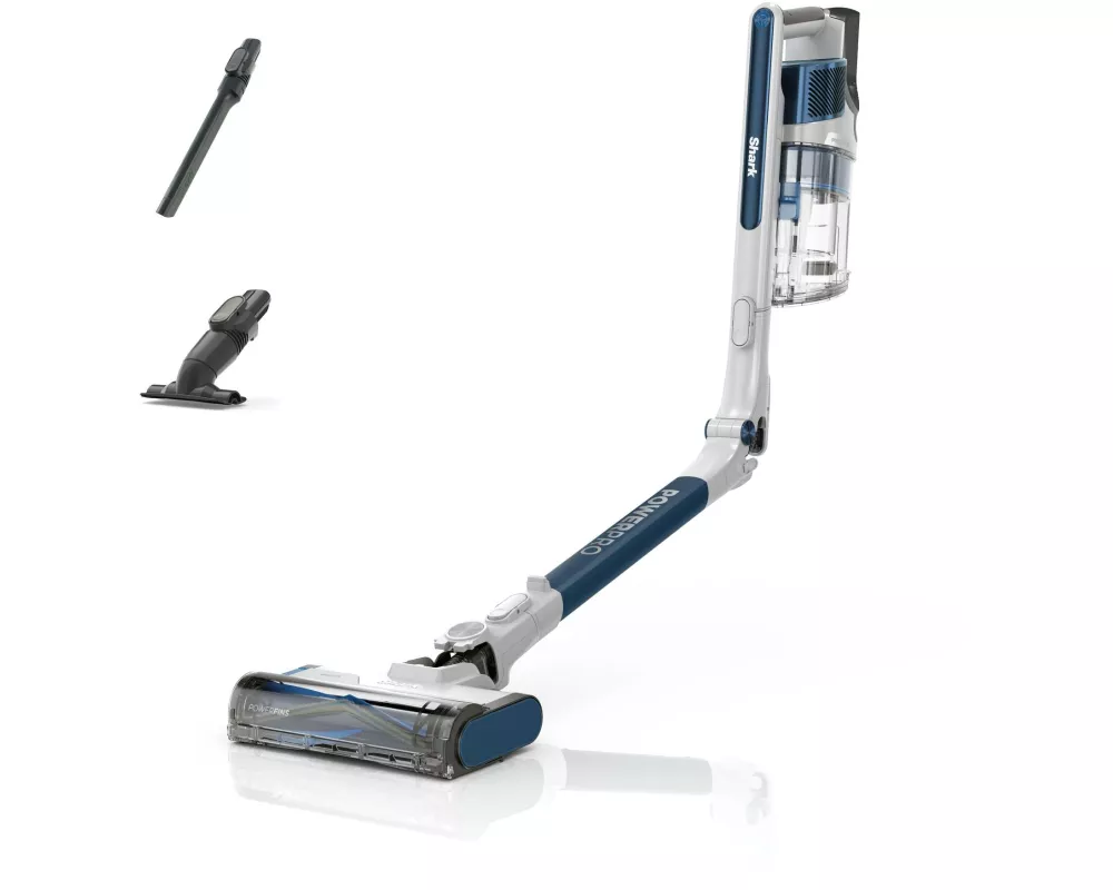 Shark Akku-Hand- und Stielsauger IZ380EU Blau/Weiss