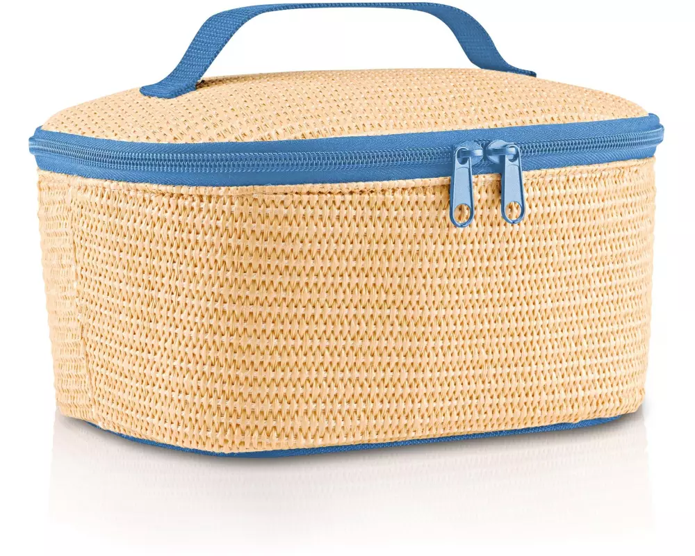 Reisenthel Kühltasche S pocket Raffia blue