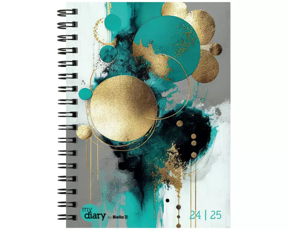 Biella Schüleragenda Mydiary Style 24/25 FSC, 3½T/1S, 12 x 16.5 cm