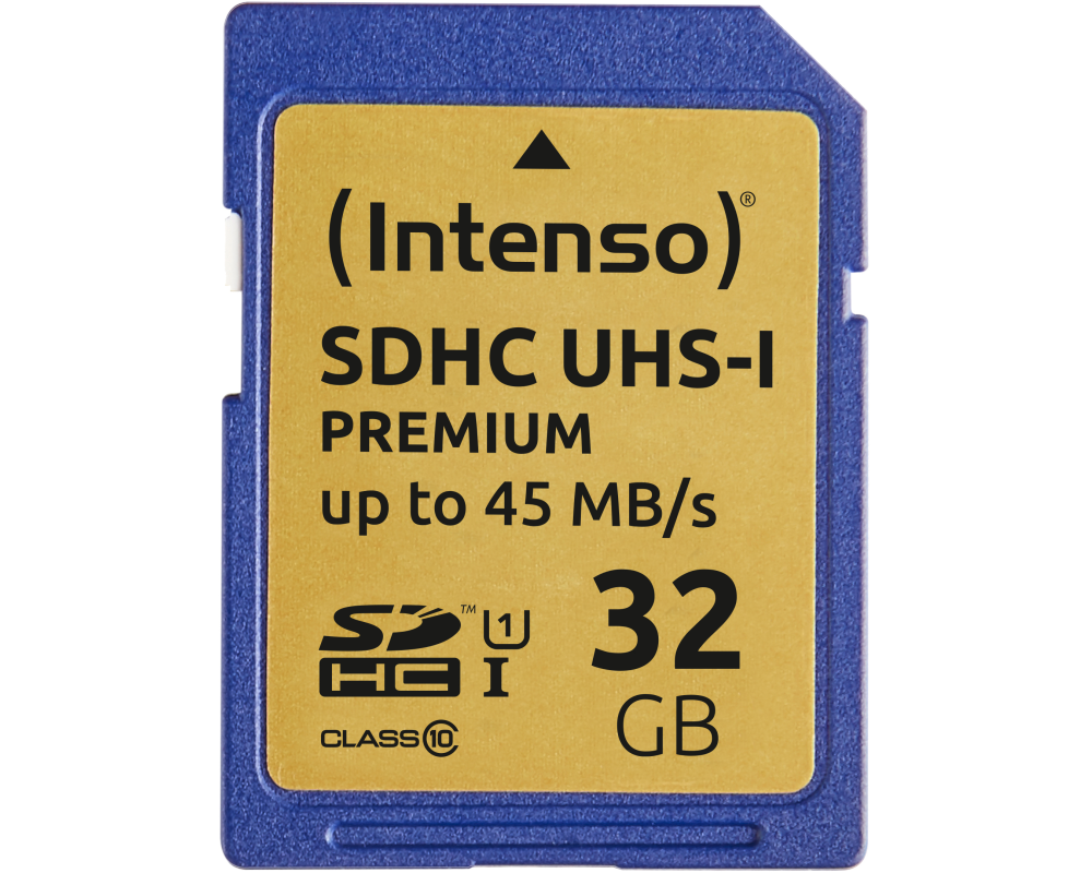 INTENSO SDHC Card PREMIUM 32GB 3421480 UHS-I
