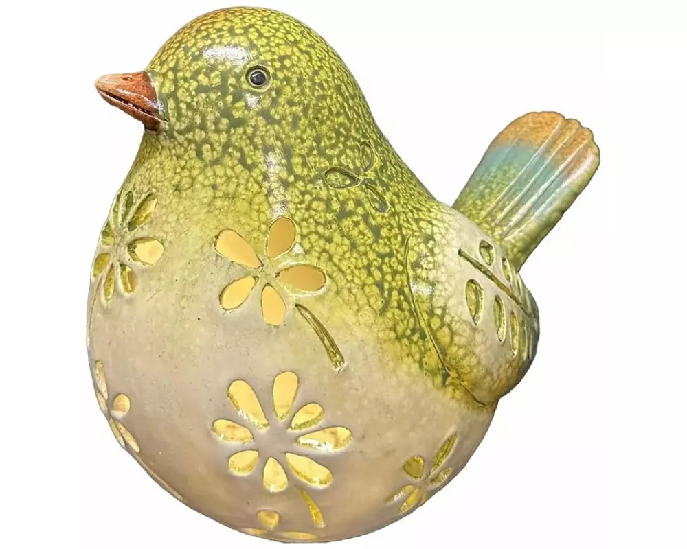 Dameco Solar Figur Vogel Grün