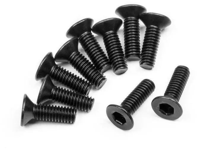 HPI Flachkopfschrauben M2.5X8mm