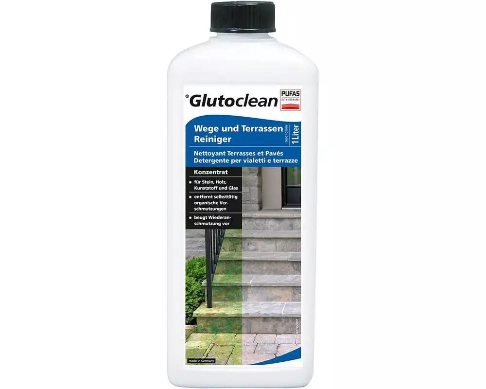 Glutoclean Wege und Terrassen Reiniger 1 l, 1 Stück