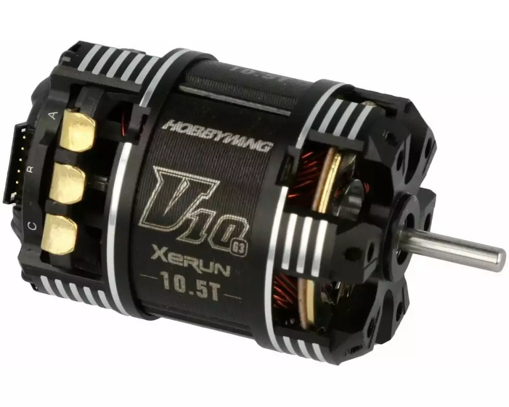 Hobbywing Brushless Motor Xerun V10 G3 Motor 10.5T (2-3S) Sensored