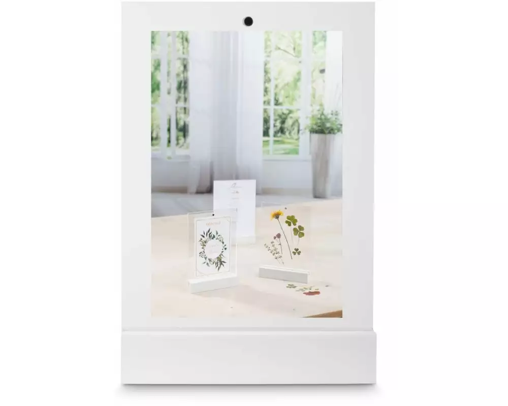 Hama Fotohalter Classic Weiss, 10 x 15 cm