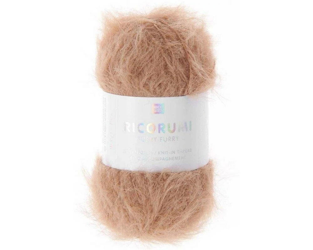Rico Design Wolle Ricorumi Furry Furry Karamell