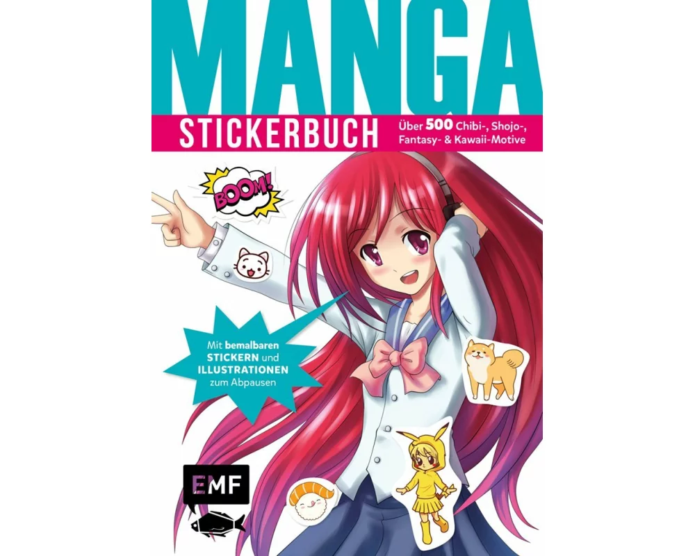 Manga Stickerbuch