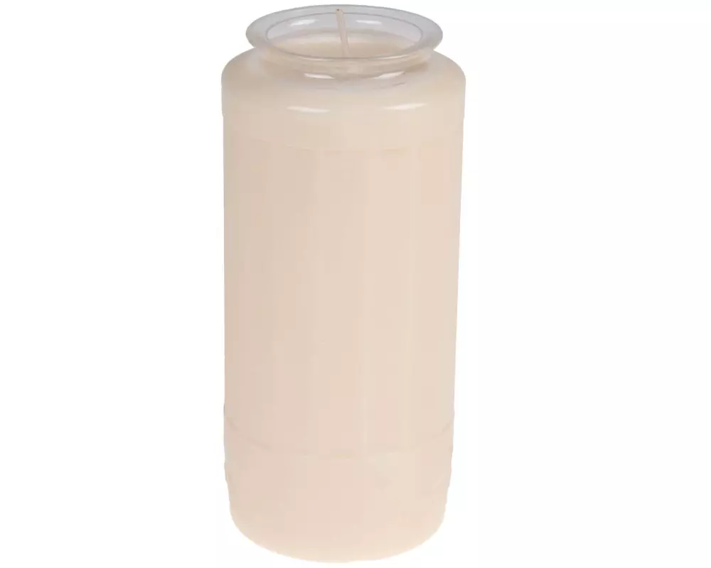 Herzog Kerzen AG Grabkerze Aeterna Ø 6.7 cm Weiss