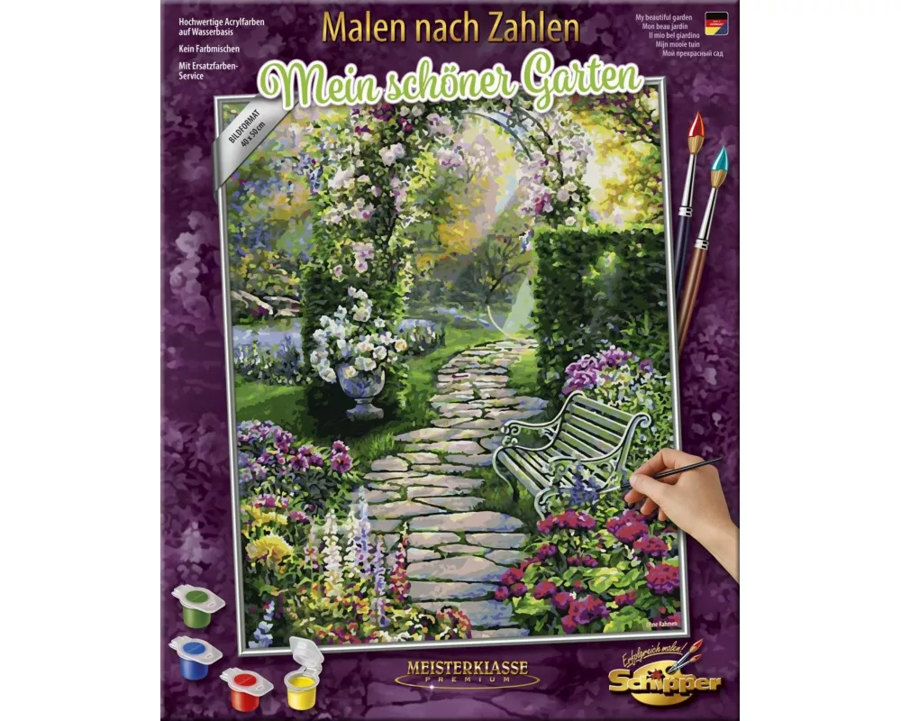 Schipper Malen nach Zahlen - Mein schöner Garten