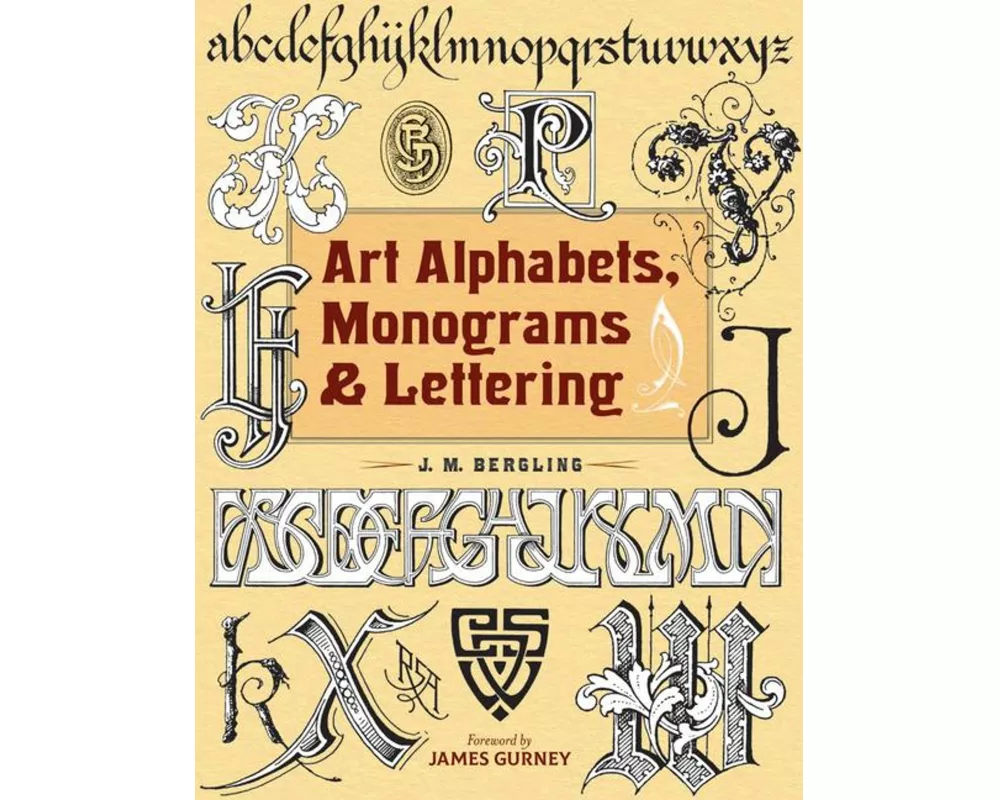 Art Alphabets, Monograms, and Lettering