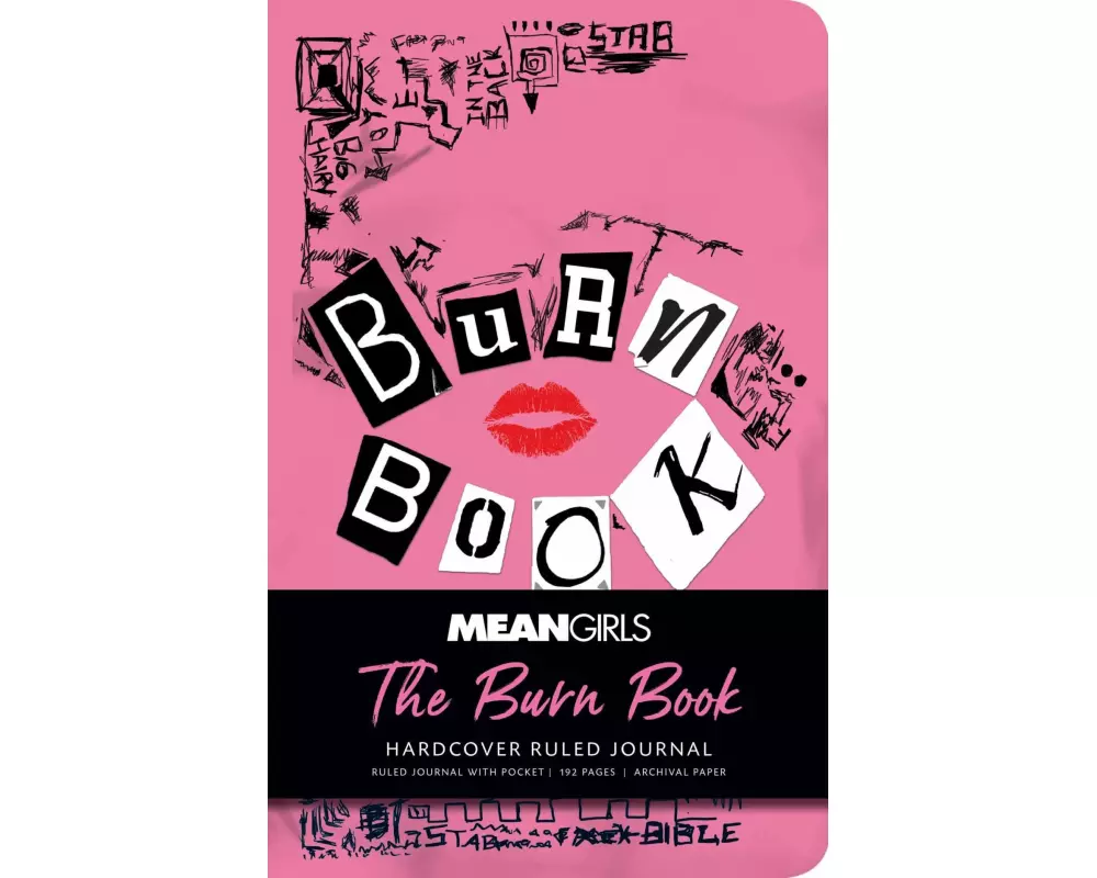 Mean Girls: The Burn Book Hardcover Ruled Journal