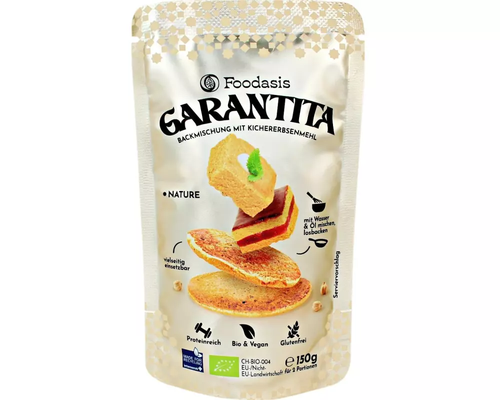 Foodasis Backmischung Bio Garantita Nature 150 g