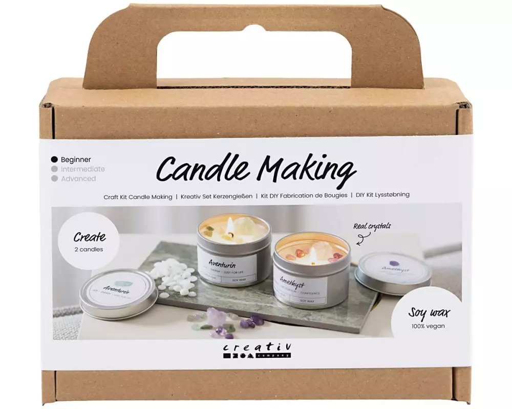 Creativ Company Bastelset Kerzen giessen Soja
