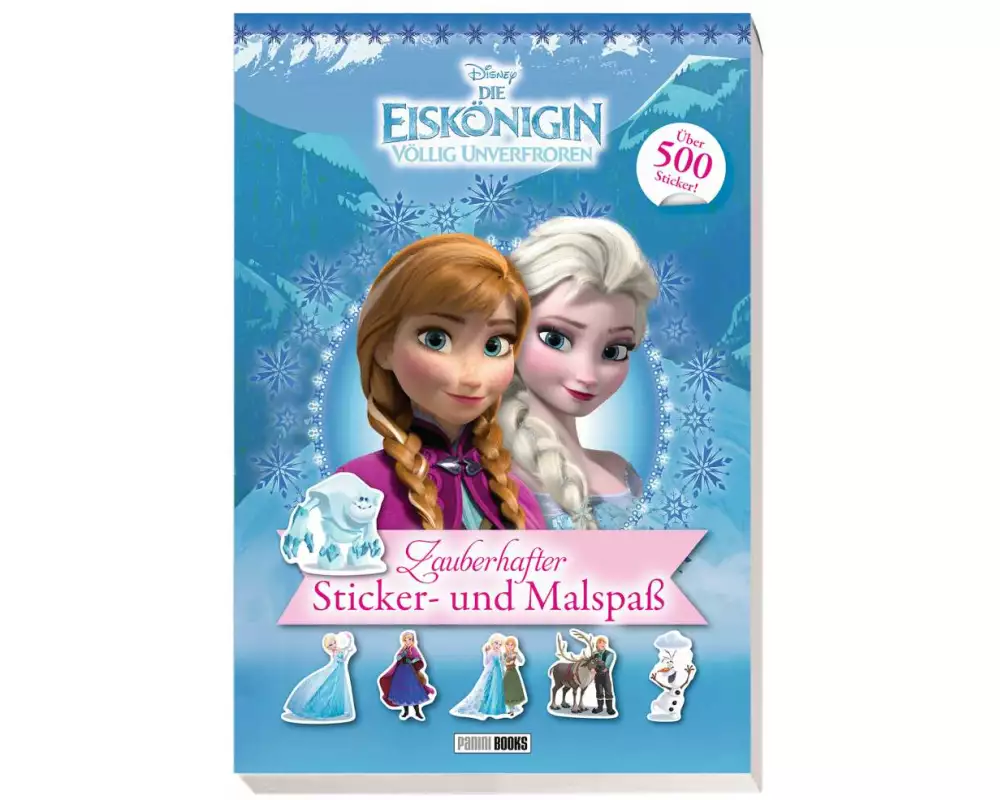 Disney Die Eiskönigin: Zauberhafter Sticker- und Malspaß
