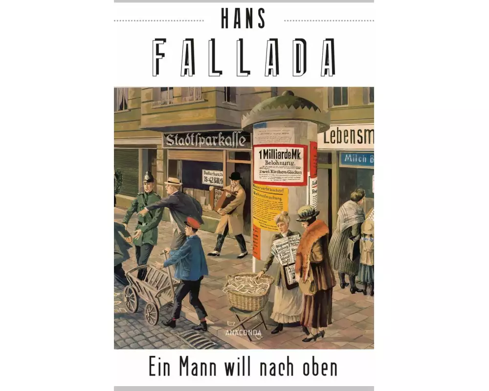 Ein Mann will nach oben