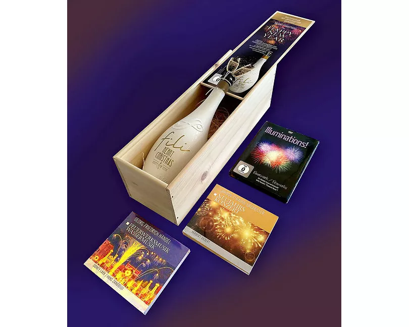 Frohes Neues Jahr-Sektbox