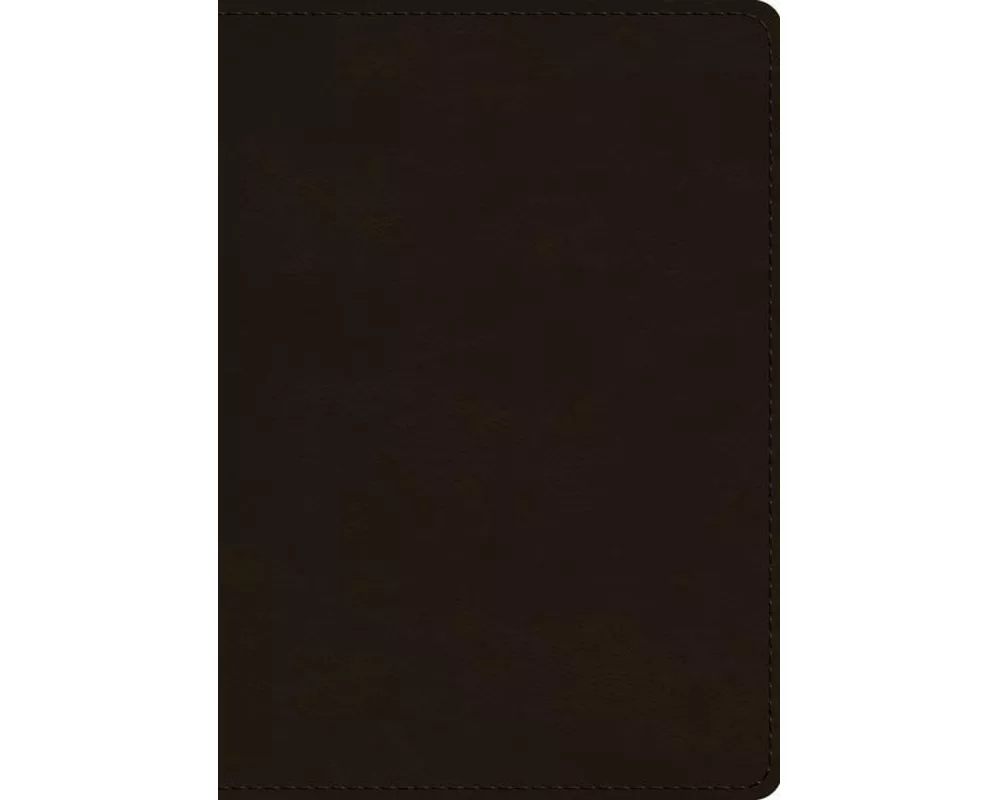 ESV Single Column Journaling Bible, Large Print (Trutone, Deep Brown)