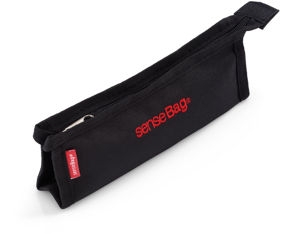 TRANSOTYPE senseBag Schlamperetui klein 76112001 schwarz 200x70mm