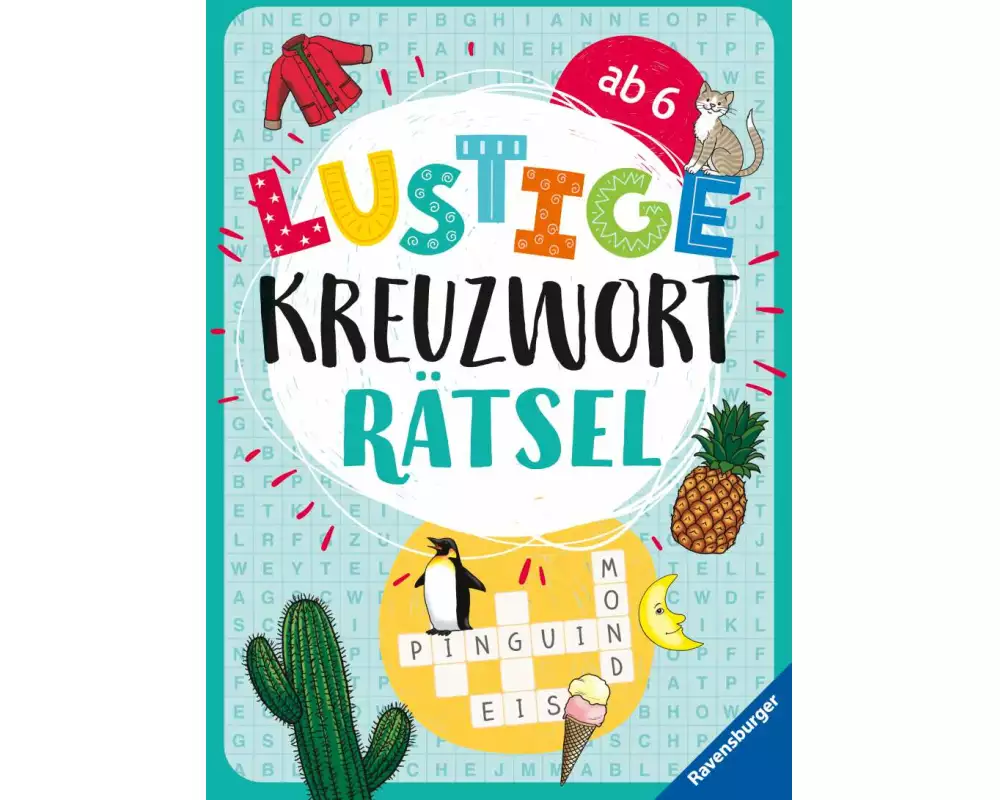 Lustige Kreuzworträtsel ab 6 Jahren