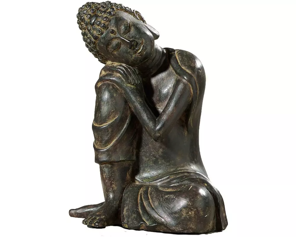 Pajoma Dekofigur Buddha schlafend 7 x 8 x 13 cm