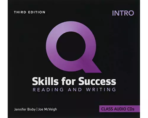 Q: Skills for Success: Intro Level: Reading and Writing Audio CDs