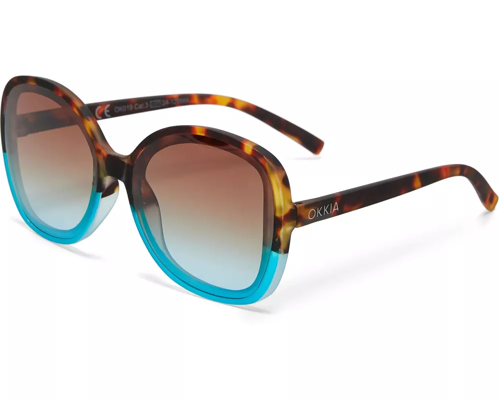 OKKIA Sonnenbrille Anna Havana Blue