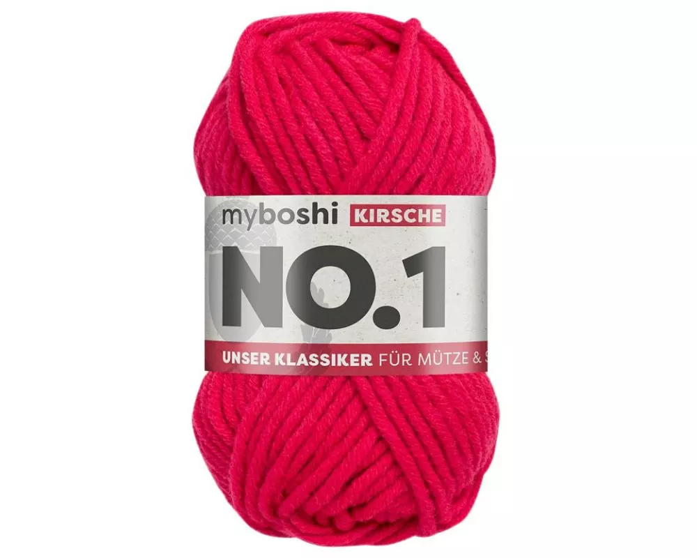 myBoshi Wolle Nr.1 Kirsche 50 g, 55 m