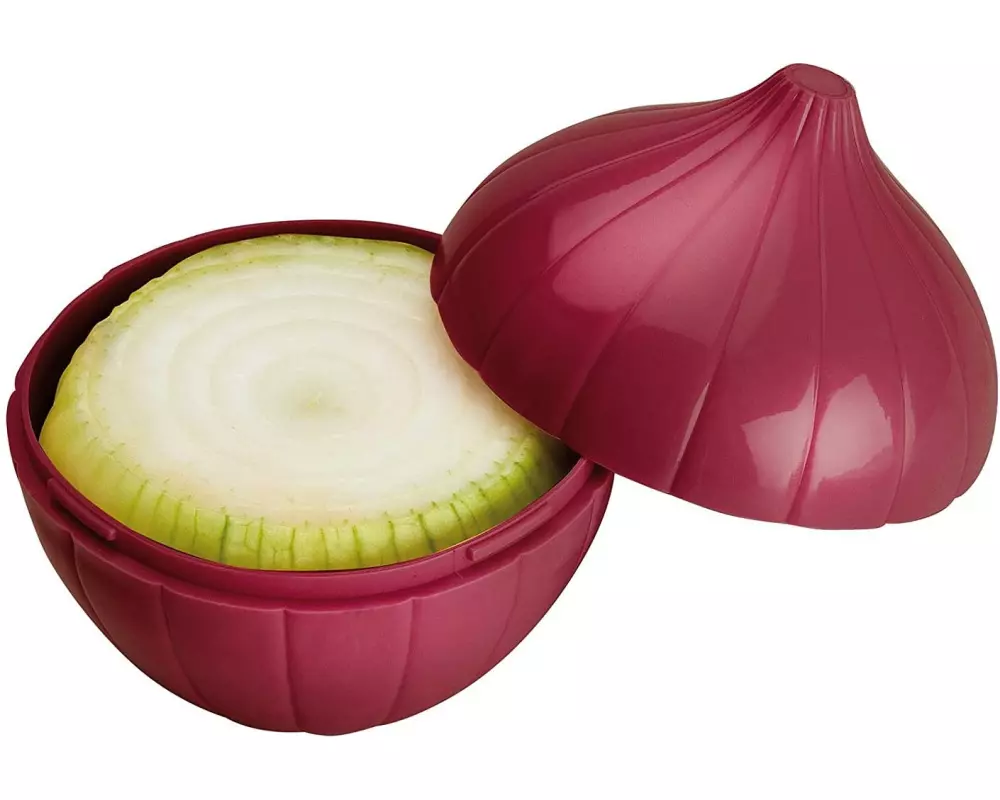 Ibili Vorratsdose Zwiebelbehälter 11 x 12 cm 0 l, Violett