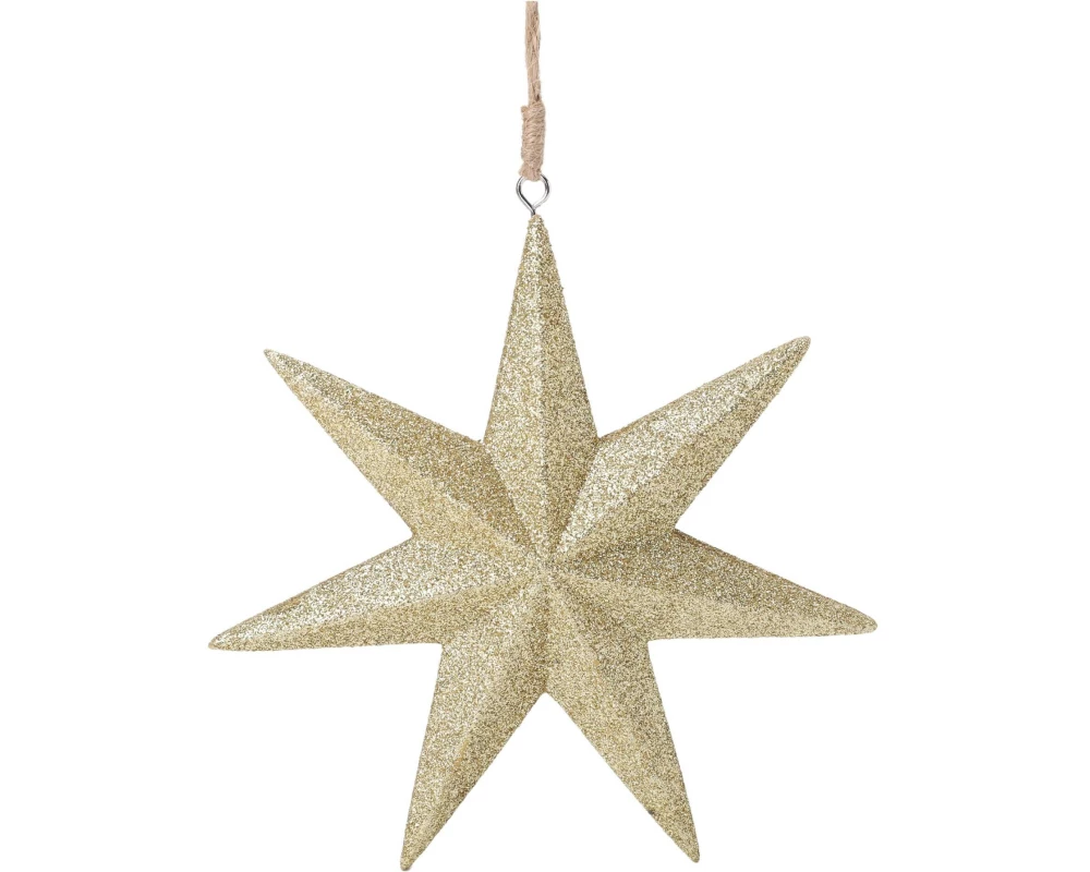 CHALET Aufhänger Stern Gemini 11 x 2 x 11 cm