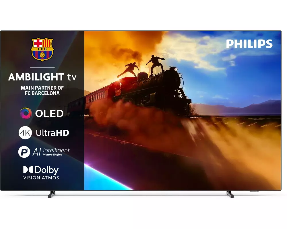 Philips TV 65OLED760/12 65" 4K OLED Ambilight TV, 2025
