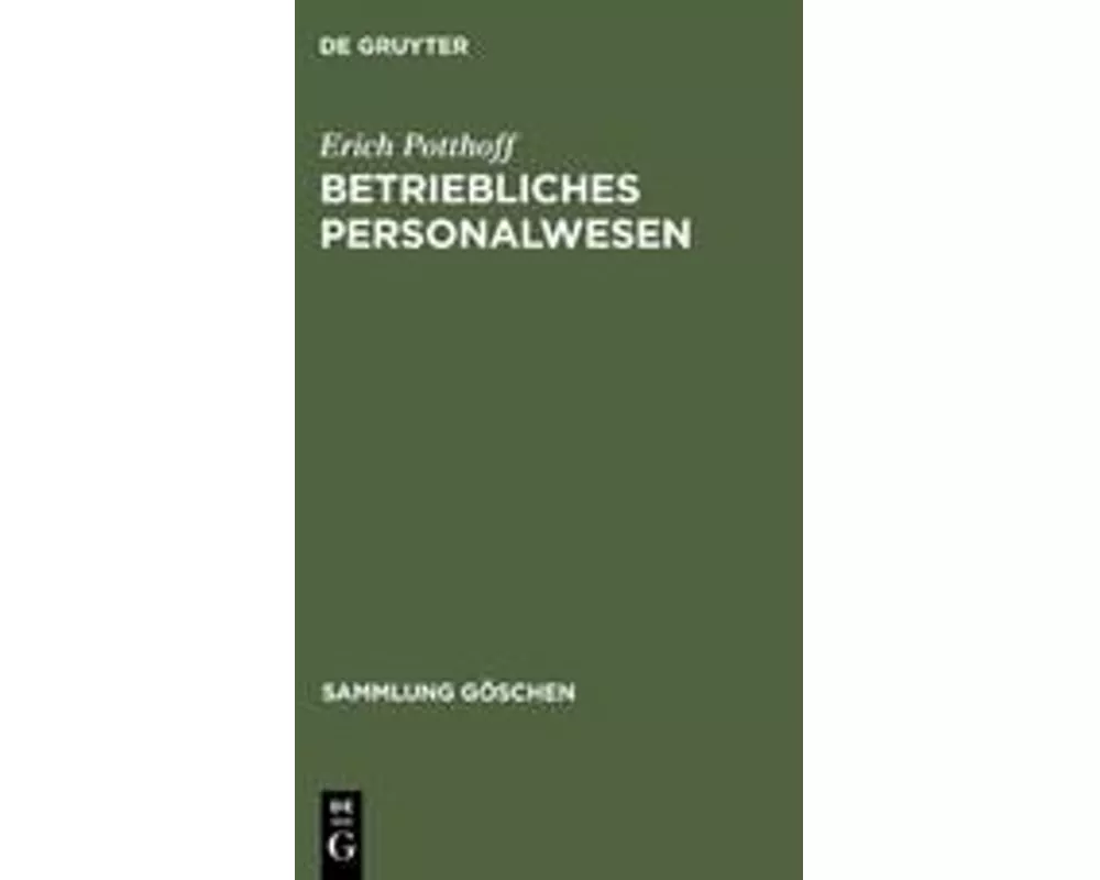 Betriebliches Personalwesen